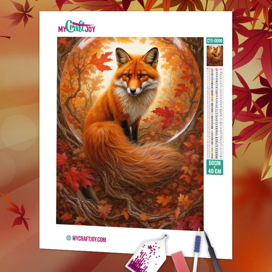 Twilight in Fall - DIY Diamond Painting Kit