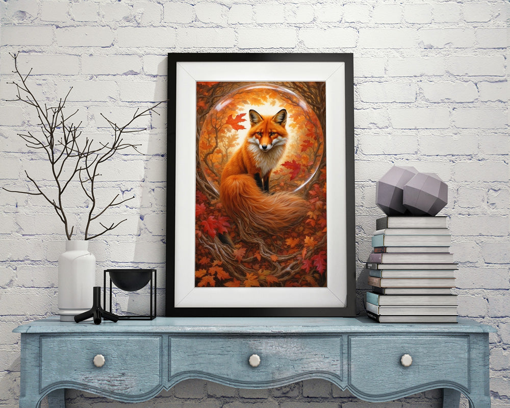 Twilight in Fall - DIY Diamond Painting Kit