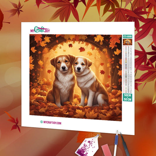 Twilight in Fall - DIY Diamond Painting Kit