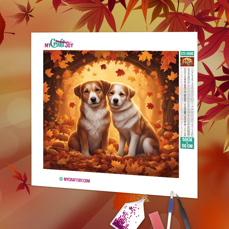 Twilight in Fall - DIY Diamond Painting Kit