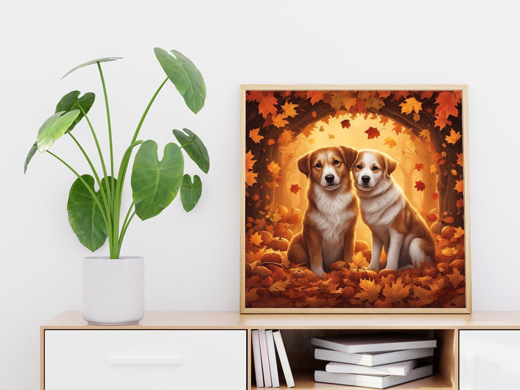 Twilight in Fall - DIY Diamond Painting Kit