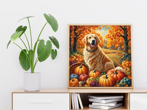 Twilight in Fall - DIY Diamond Painting Kit