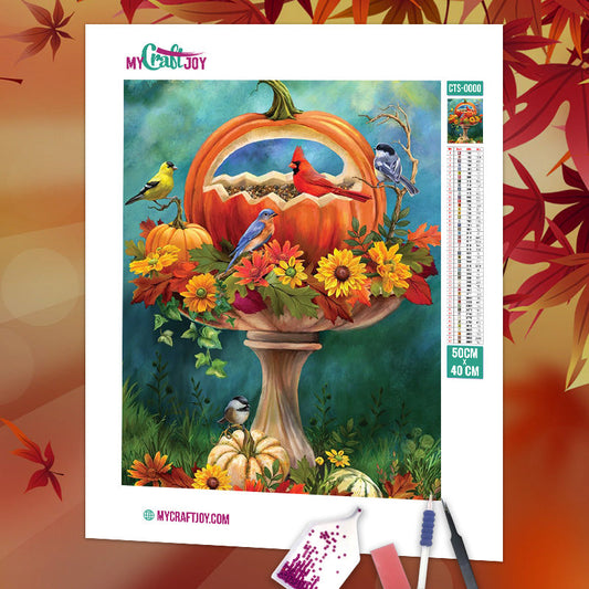 Twilight in Fall - DIY Diamond Painting Kit