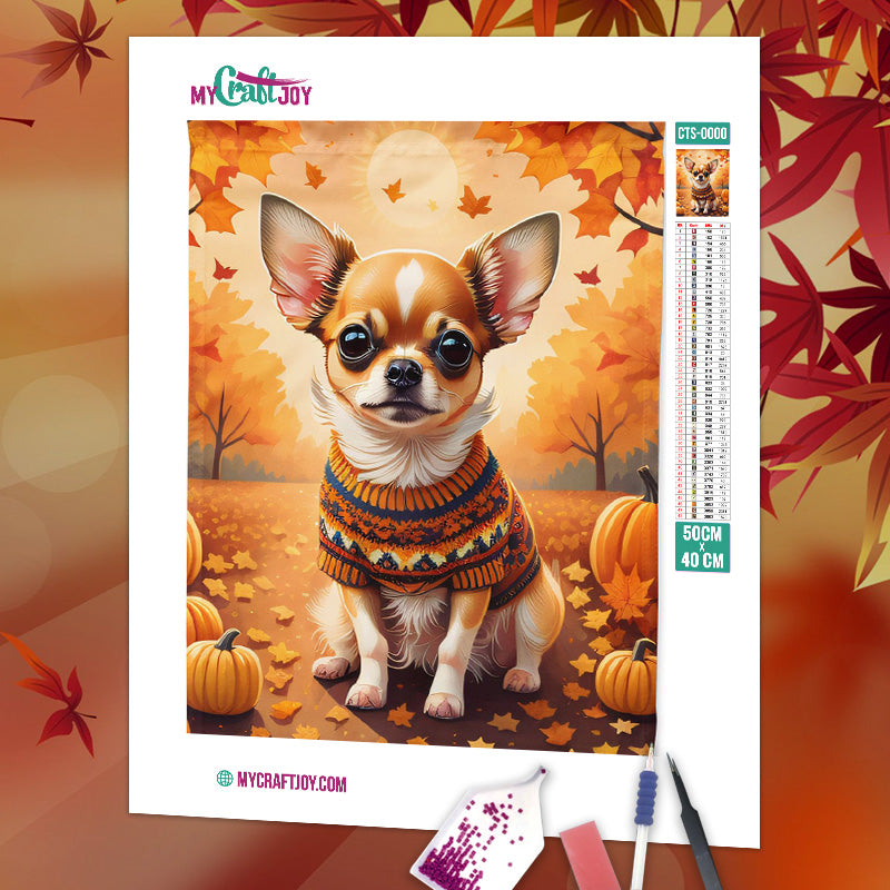 Twilight in Fall - DIY Diamond Painting Kit