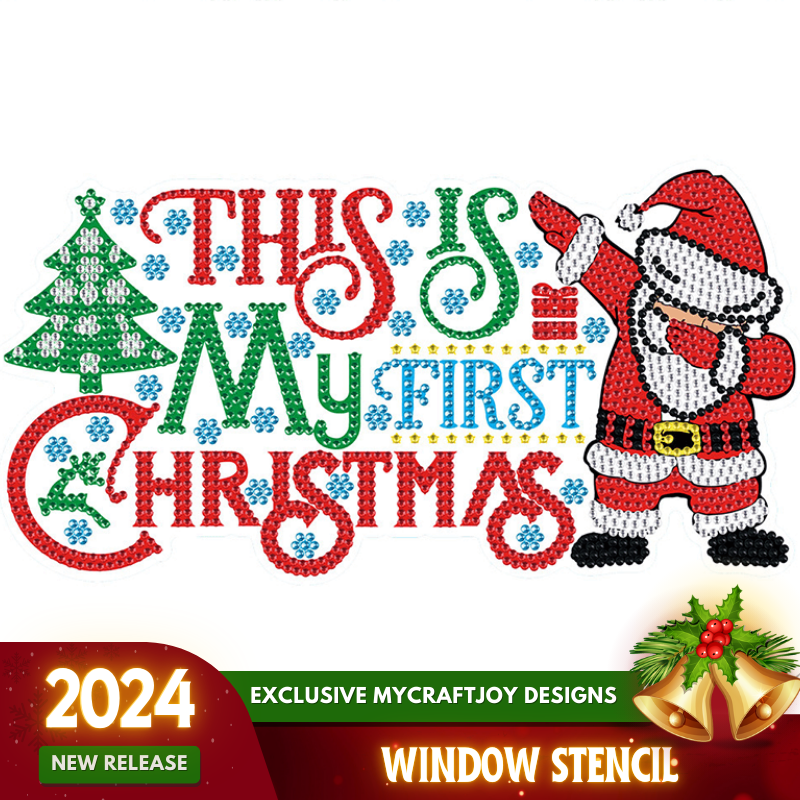 Christmas Window Stencil