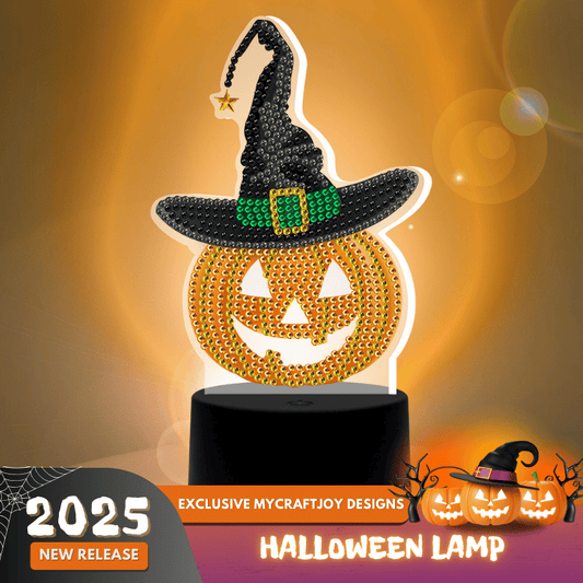 Halloween - Diamond Painting Night Lamp