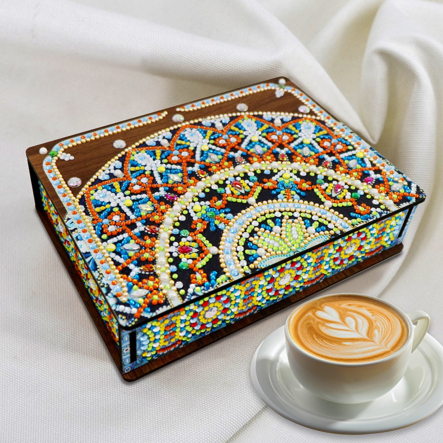 Wood Box Organizer - Diamond Painting Accessories