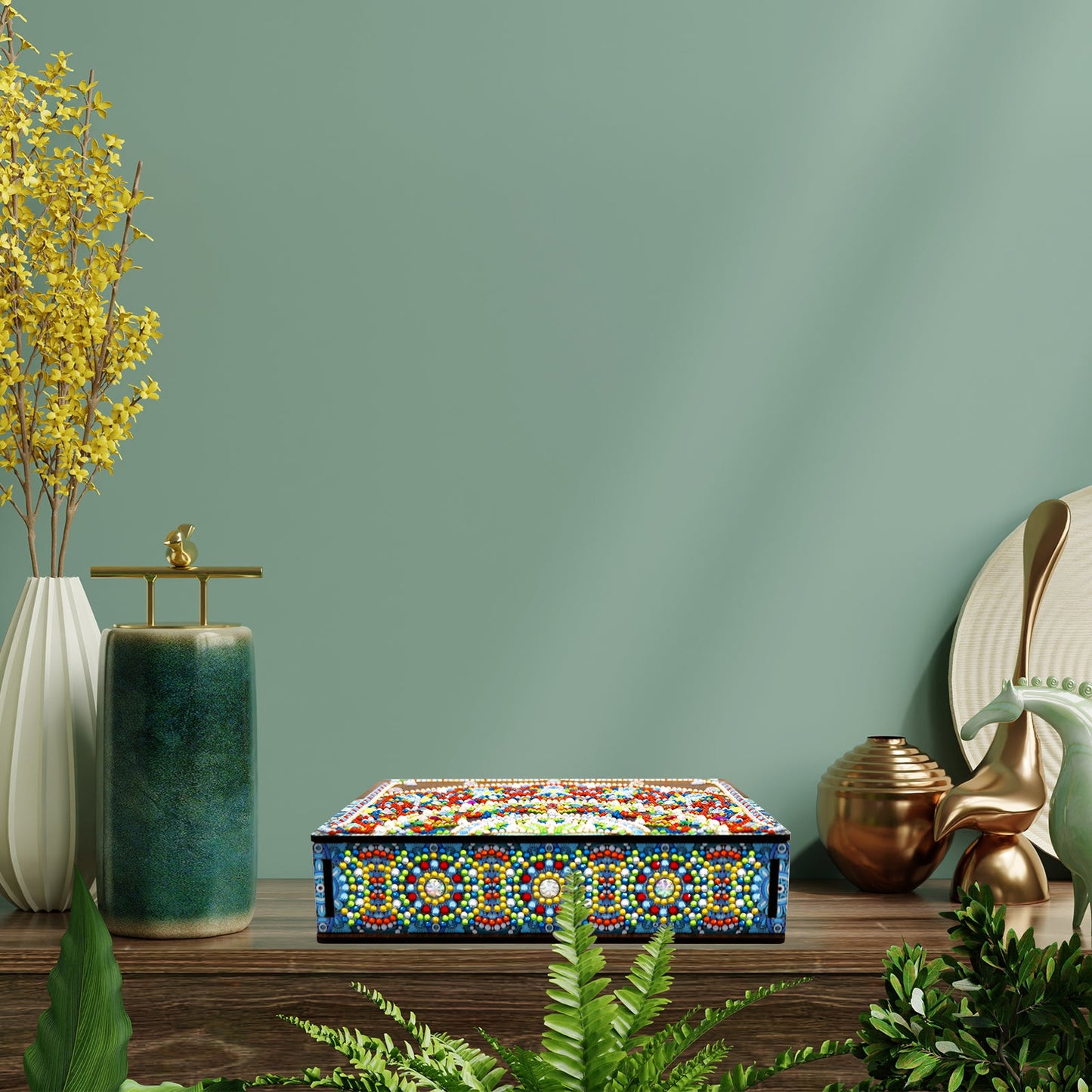 Wood Box Organizer - Diamond Painting Accessories