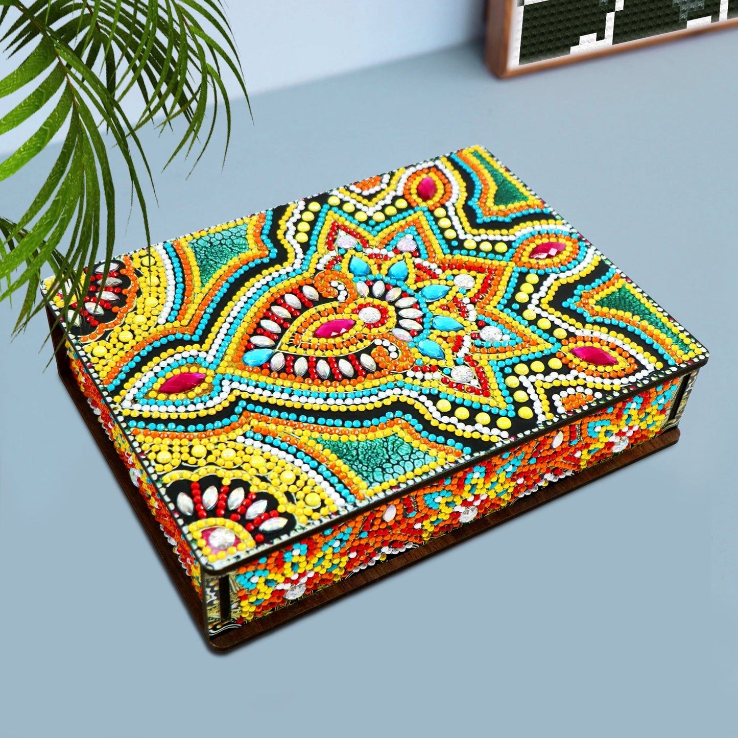 Wood Box Organizer - Diamond Painting Accessories