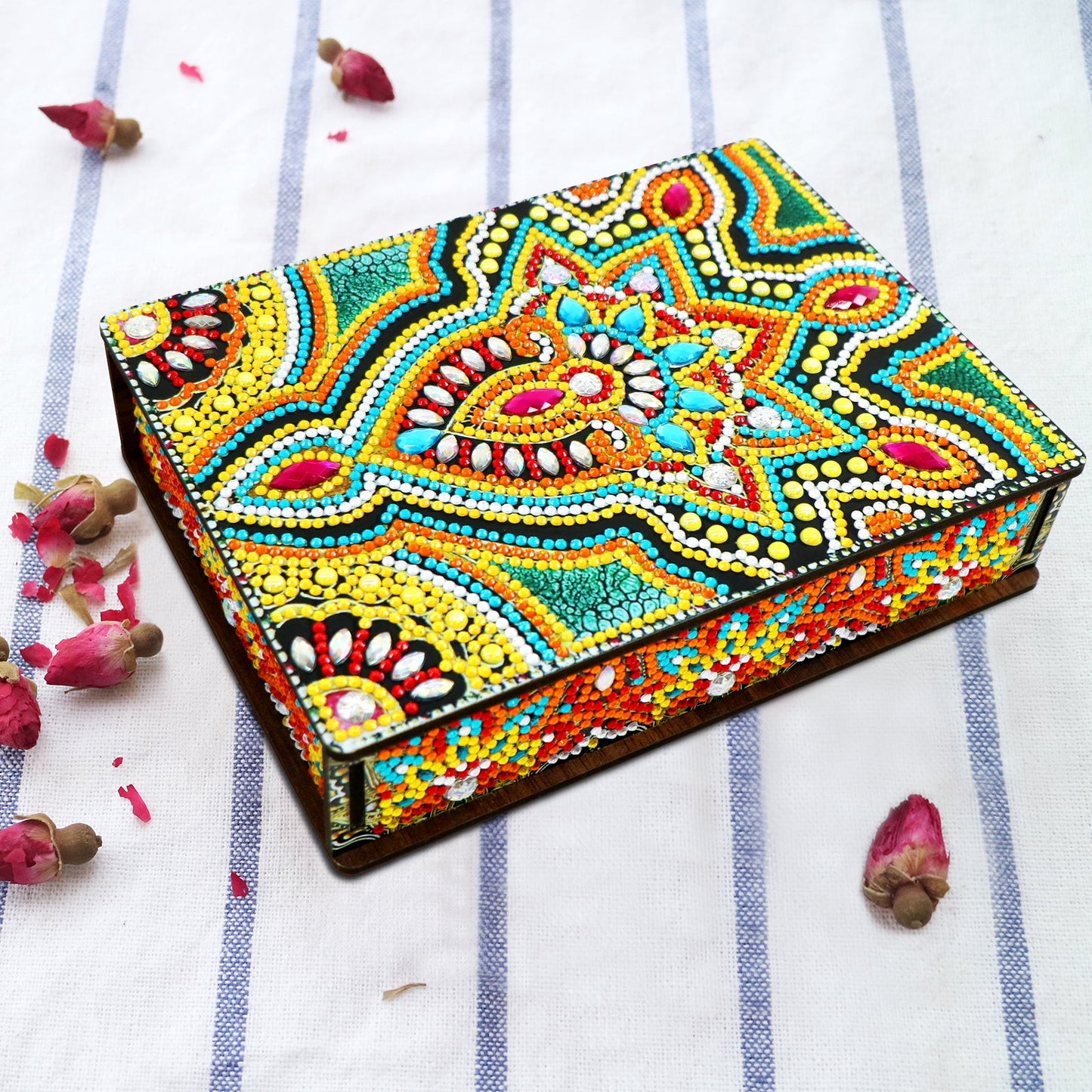 Wood Box Organizer - Diamond Painting Accessories