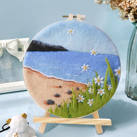 Beach - DIY Felt Painting Kit