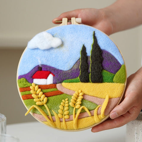 Little Farm - DIY Felt Painting Kit