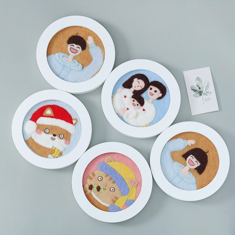 Boy - DIY Felt Painting Kit