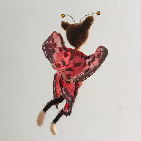 Red Butterfly - DIY Felt Painting Kit