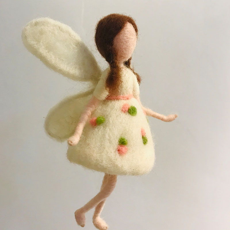Yellow Fairy - DIY Felt Painting Kit
