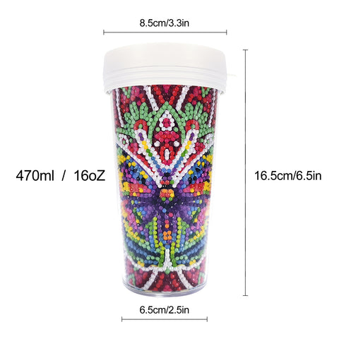 Diamond Painting Water Bottle