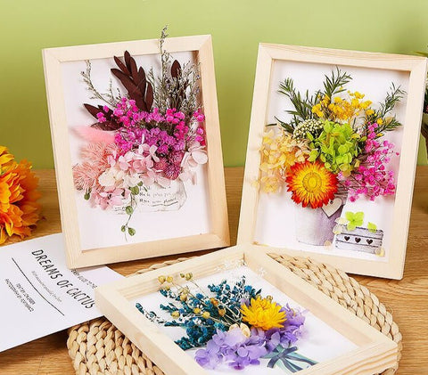 DIY Eternal Flowers - Photo Frame - Style 2