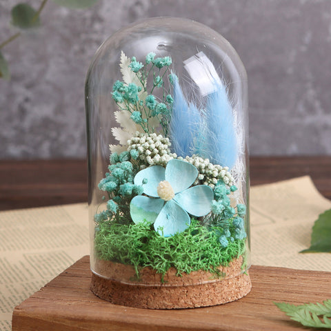 DIY Eternal Flowers - Glass Dome - Style 12