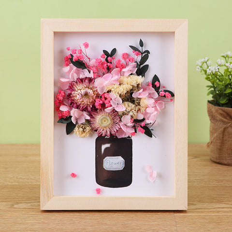 DIY Eternal Flowers - Photo Frame - Style 3