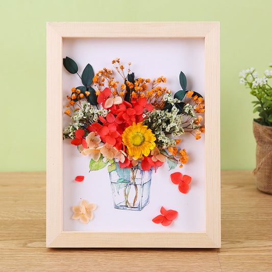 DIY Eternal Flowers - Photo Frame - Style 2