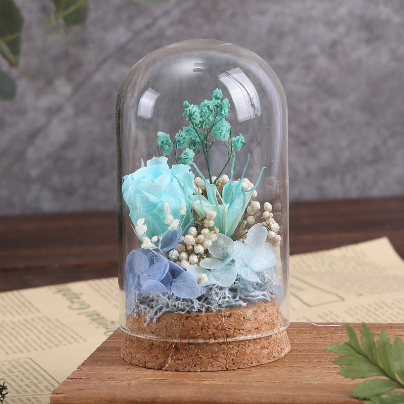 DIY Eternal Flowers - Glass Dome - Style 16