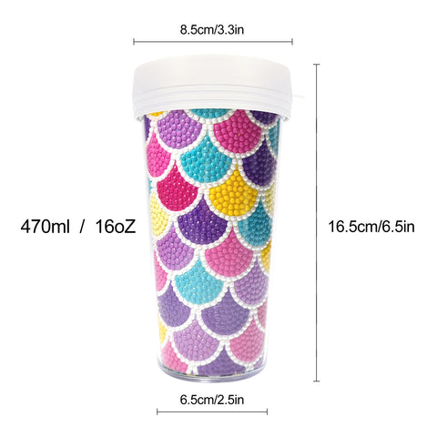 Diamond Painting Water Bottle