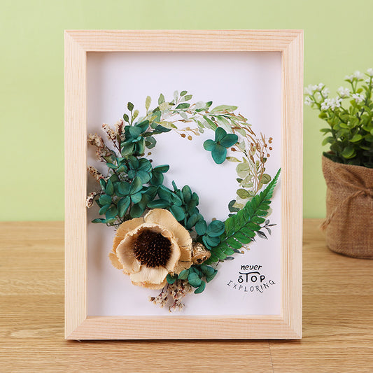 DIY Eternal Flowers - Photo Frame - Style 7