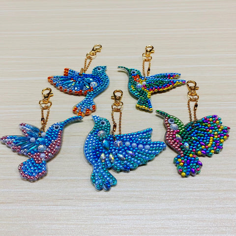 Bird Keychain (5 pack) - Diamond Painting Accessories