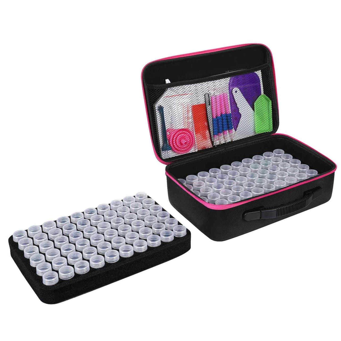 CrystalCarry (120 Bottles) - Two Layered Diamond Painting Storage Bag