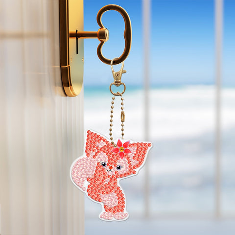 Animals Keychain (5 pack) - Diamond Painting Accessories