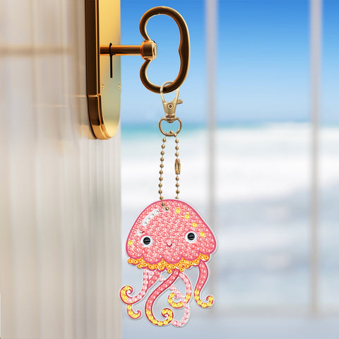 Sea Animals Keychain (5 pack) - Diamond Painting Accessories
