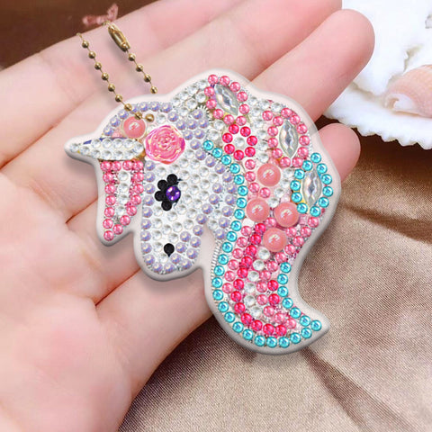 Unicorn Keychain (6 pack) - Diamond Painting Accessories