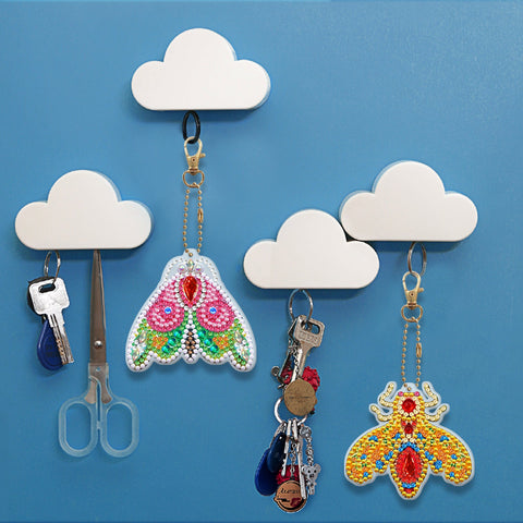 Moth Keychain (6 pack) - Diamond Painting Accessories