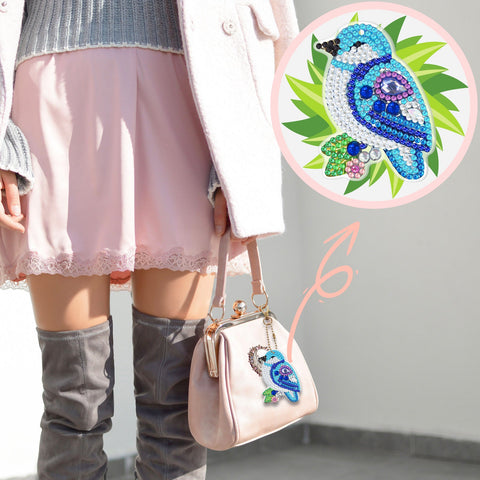 Bird Keychain (6 pack) - Diamond Painting Accessories