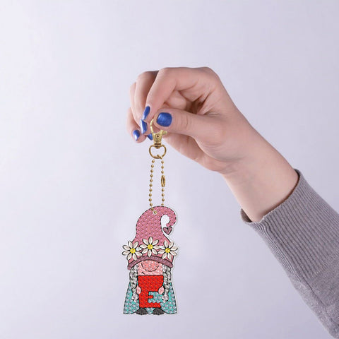 Dwarfs Letter Keychain (6 pack) - Diamond Painting Accessories