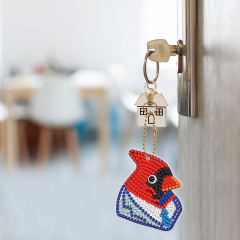 Bird Keychain (6 pack) - Diamond Painting Accessories