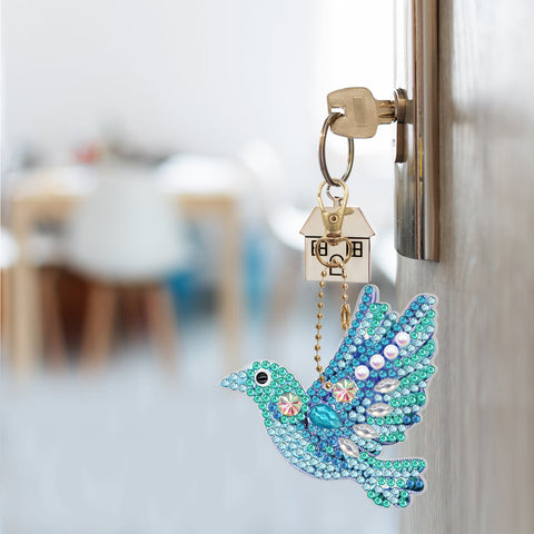 Bird Keychain (5 pack) - Diamond Painting Accessories