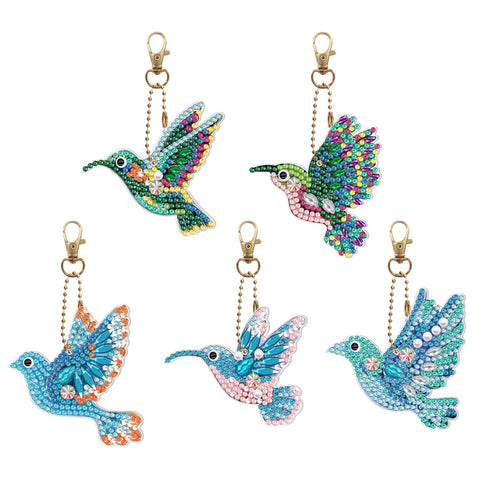 Bird Keychain (5 pack) - Diamond Painting Accessories