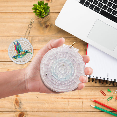 Bird Keychain Ornaments (2 pack) - Diamond Painting Accessories