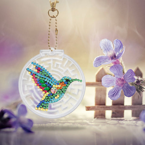 Bird Keychain Ornaments (2 pack) - Diamond Painting Accessories