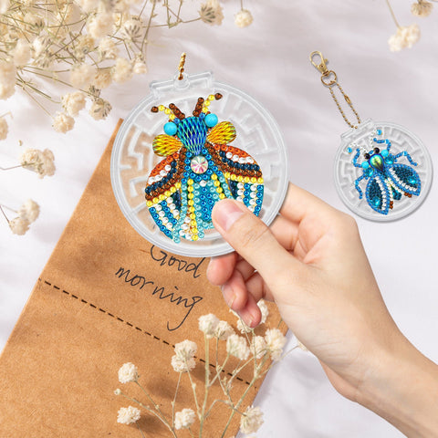 Insect Keychain Ornaments (2 pack) - Diamond Painting Accessories