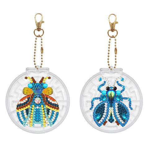Insect Keychain Ornaments (2 pack) - Diamond Painting Accessories