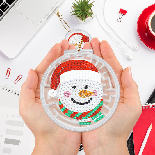 Christmas Keychain Ornaments (2 pack) - Diamond Painting Accessories