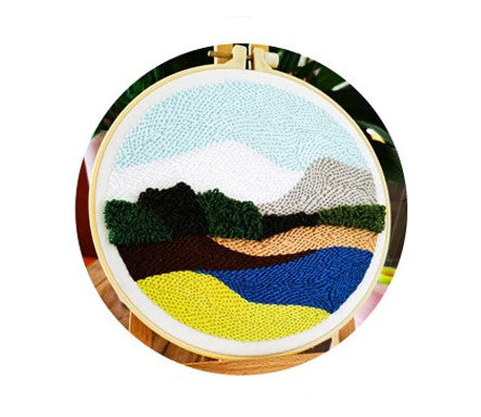 Landscape - Punch Needle Kit