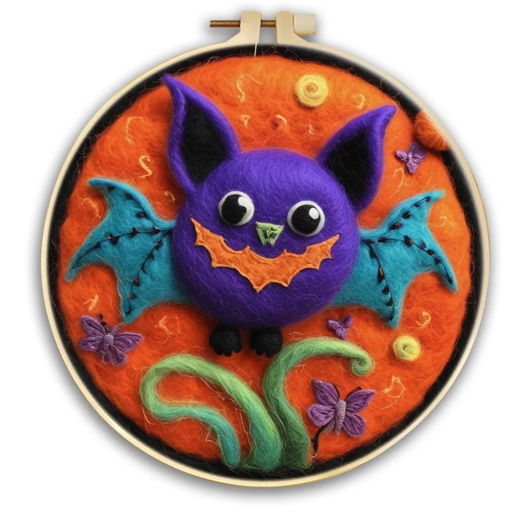 Felt Kits - Halloween Glowin’ Skulls