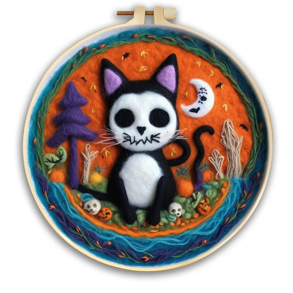 Felt Kits - Halloween Skulls