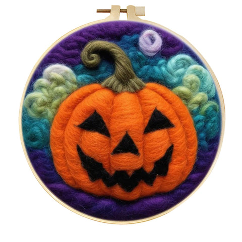 Felt Kits - Halloween Glowin’ Skulls