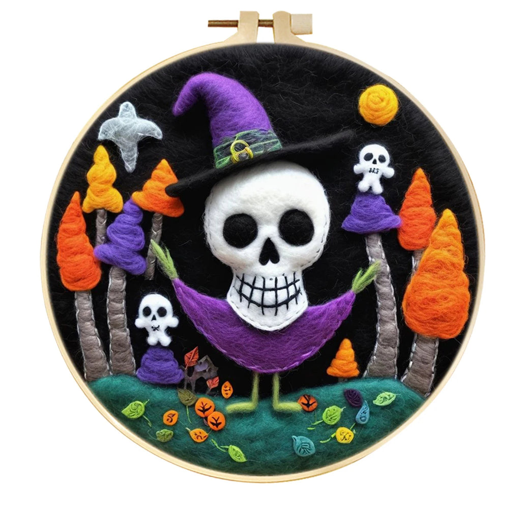 Felt Kits - Halloween Skulls