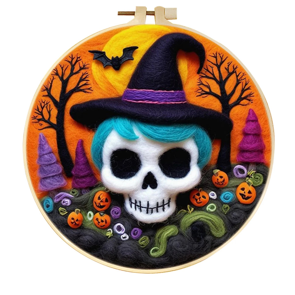 Felt Kits - Halloween Skulls