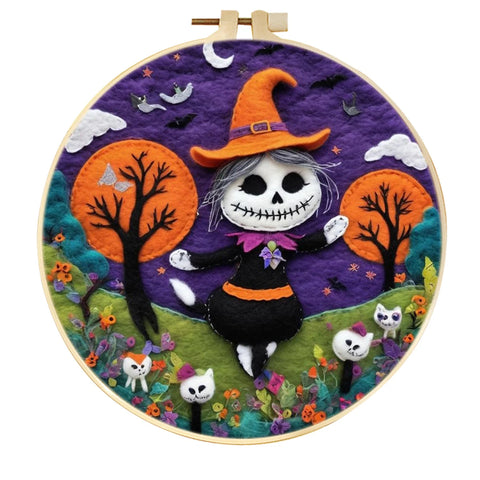 Felt Kits - Halloween Skulls